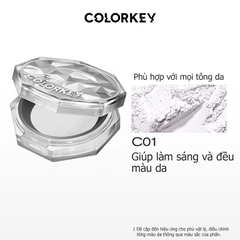 Phấn Phủ Colorkey Natural Makeup Locking Setting Powder 8g (Live Up To Your Passion)