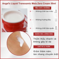 Kem Dưỡng Mờ Nám Chuyên Biệt Angel's Liquid Tranexamic Mela Zero Cream 50ml (Đỏ)