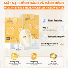 Mặt Nạ Giấy WonJin Effect Healing And Balancing Mask 30g