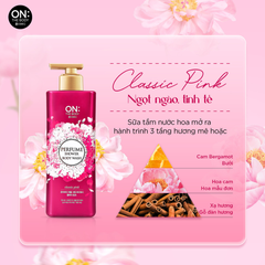 Sữa Tắm On:The Body Perfume Shower Body Wash 500g