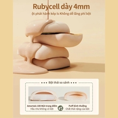 Set 2 Mút Trang Điểm Đánh Nền Bông Phấn Mềm Mịn Cao Cấp Amortals (Kèm Cọ Trang Điểm)