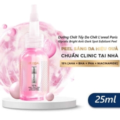 Tinh Chất Peel Da L'Oreal Glycolic Bright Anti Dark Spot Exfoliant Peel 25ml