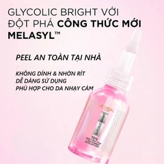 Tinh Chất Peel Da L'Oreal Glycolic Bright Anti Dark Spot Exfoliant Peel 25ml