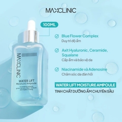 Serum Dưỡng Ẩm Chuyên Sâu, Tái Tạo Da, Cải Thiện Đàn Hồi Và Chống Lão Hoá Maxclinic Water Lift Moisture Ampoule 100ml