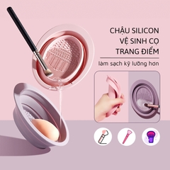 Chậu Làm Sạch Cọ Trang Điểm Jary Silicone Makeup Brush Cleansing