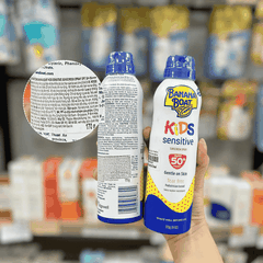 Xịt Chống Nắng Cho Trẻ Em Banana Boat Kids Sensitive SPF50+ 170g