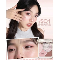 Bảng Phấn Mắt Đa Năng 5 Ô Judydoll Multi 5-Color Palette 4,5g - S01