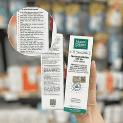 Kem Chống Nắng MartiDerm The Originals Proteos Screen Fluid Cream SPF50 (Nhập Khẩu)