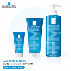 Sữa Rửa Mặt La Roche-Posay Cho Da Dầu, Nhạy Cảm Effaclar Gel Moussant Purifiant (Nhập Khẩu)