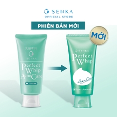 Sữa Rửa Mặt Cho Da Mụn Senka Perfect Whip Acne Care
