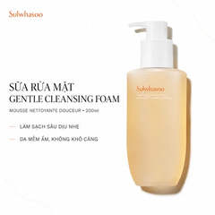 Sữa Rửa Mặt Sulwhasoo Gentle Cleansing Foam Mousse Nettoyante Douceur 200ml