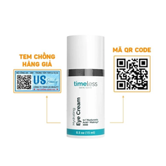Kem Dưỡng Ẩm Chống Lão Hóa Mắt Timeless Hydrating Eye Cream 15ml