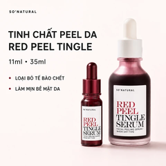 Tinh Chất Tái Tạo Da So Natural Red Peel Tingle Serum Facial Peeling