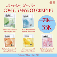 COMBO Mặt Nạ Colorkey B3