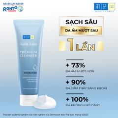 Sữa Rửa Mặt Hada Labo Premium Cleanser 100g