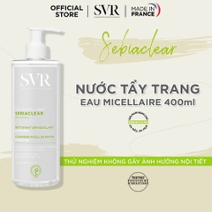 Nước Tẩy Trang Dành Cho Da Dầu Mụn SVR Sebiaclear Eau Micellaire (Mẫu Mới) (Nhập Khẩu)