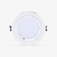 Đèn LED âm trần 90/7W viền vàng/viền bạc Rạng Đông (AT10 90/7W)