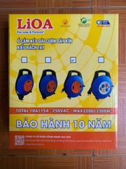 Ổ cắm Lioa kéo dài kiểu xách tay XTD10-3-10A