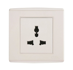 Bộ ổ cắm đơn 3 chấu đa năng V4.0 Uten (V4.0GZ13/N)