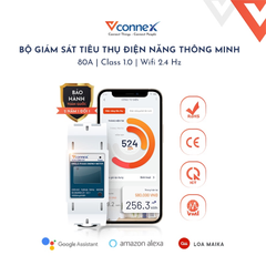 Công Tơ Điện Tử Thông Minh 1 Pha Vconnex - Giám Sát Và Theo Dõi Tiêu Thụ Điện