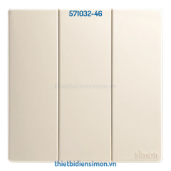 Bộ công tắc ba 2 chiều 16A màu Champagne K3 Simon (571032-46)