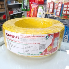 Dây dẹt 2x0,5mm2 0,6/1kV Cadivi