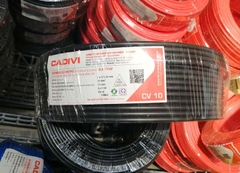 Cáp điện Cu/PVC 1x10mm2 0,6/1kV Cadivi