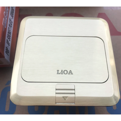 Mặt ổ cắm âm sàn loại vuông LP001 Lioa