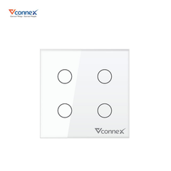 Công tắc thông minh vuông Vconnex - 4 nút