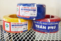 Dây đơn Cu/PVC 1x6 Trần Phú