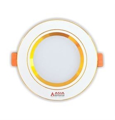Đèn âm trần mặt vàng 5W Asia Lighting (MV5-DS)