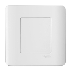 Mặt che trơn màu trắng Zencelo - Schneider (E8430X_G19)