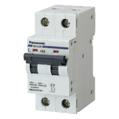 Cầu dao tự động DIN 2P 6kA 50/63A Panasonic