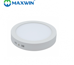 Đèn Led ốp trần tròn siêu mỏng nhôm 12W MaxWin (MWLO01T12WD/Y)