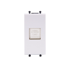 Ổ cắm điện thoại cỡ S Uten Q120B-TEL