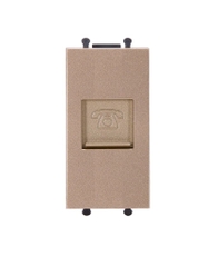 Ổ cắm điện thoại cỡ S Uten Q120-TEL