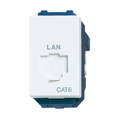 Ổ cắm data CAT6 Panasonic-Wide Series (WEV24886SW-CAT6)