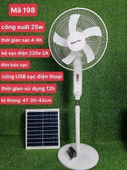 Quạt năng lượng mặt trời HS-198