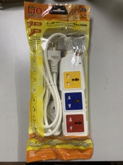Ổ cắm Lioa kéo dài siêu tải có dây 3 lõi, 3m, 15A (3P-3M/3-15A)