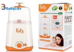 Máy hâm sữa 2 bình cổ rộng đa năng thế hệ mới Fatzbaby FB3012SL