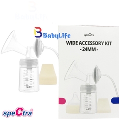 Bộ phụ kiện tiêu chuẩn máy hút sữa Spectra size 16 20 24 28mm