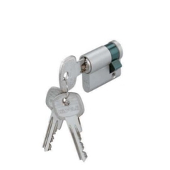 Ruột khóa Hafele 916.96.117, 1 đầu chìa (45mm)