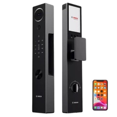 Khoá cửa nhận diện khuôn mặt Bosch FU30 Plus Black app wifi