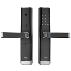 Khóa vân tay chống nước Hexa L100 đen xám