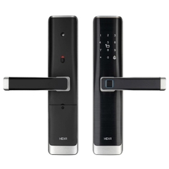 Khóa vân tay chống nước Hexa L100 đen xám