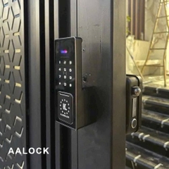 Khóa cổng Kassler KL-579 CNC Silver Grey xám viền bạc
