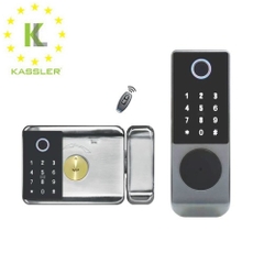 Khóa cổng vân tay 2 chiều Kassler KL-579 I App bluetooth