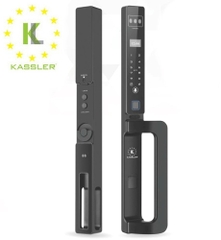 Khoá cửa nhôm nhận diện khuôn mặt Kassler KL-599 CNC 01 Black