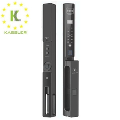 Khóa nhận diện khuôn mặt cửa nhôm Kassler KL-599 CNC VF Black