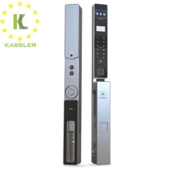 Khóa cửa nhôm nhận diện khuôn mặt Kassler KL-599 CNC VF Grey